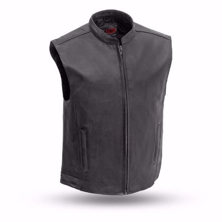 Picture of First Mfg. Men's Leather Vest - Club House
