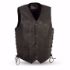 Picture of First Mfg. Men's Leather Vest - Rancher